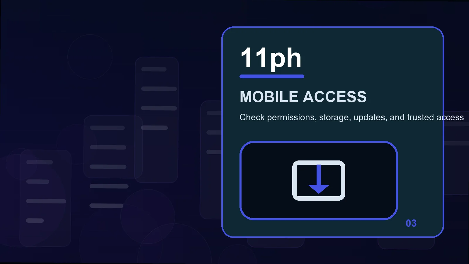 11ph download illustration for official download route in the security habit clinic
