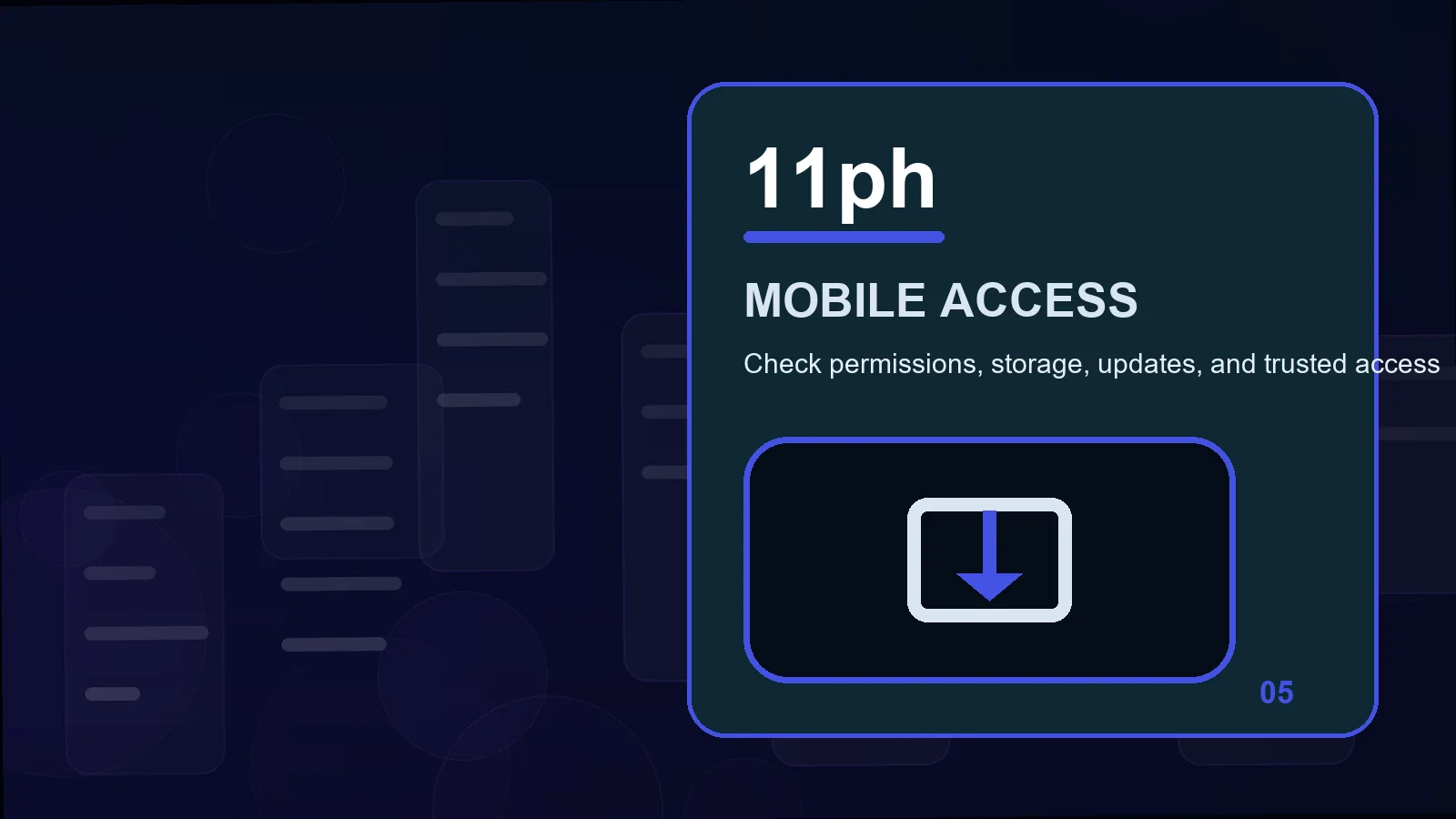 11ph download illustration for how to review permissions before the next step