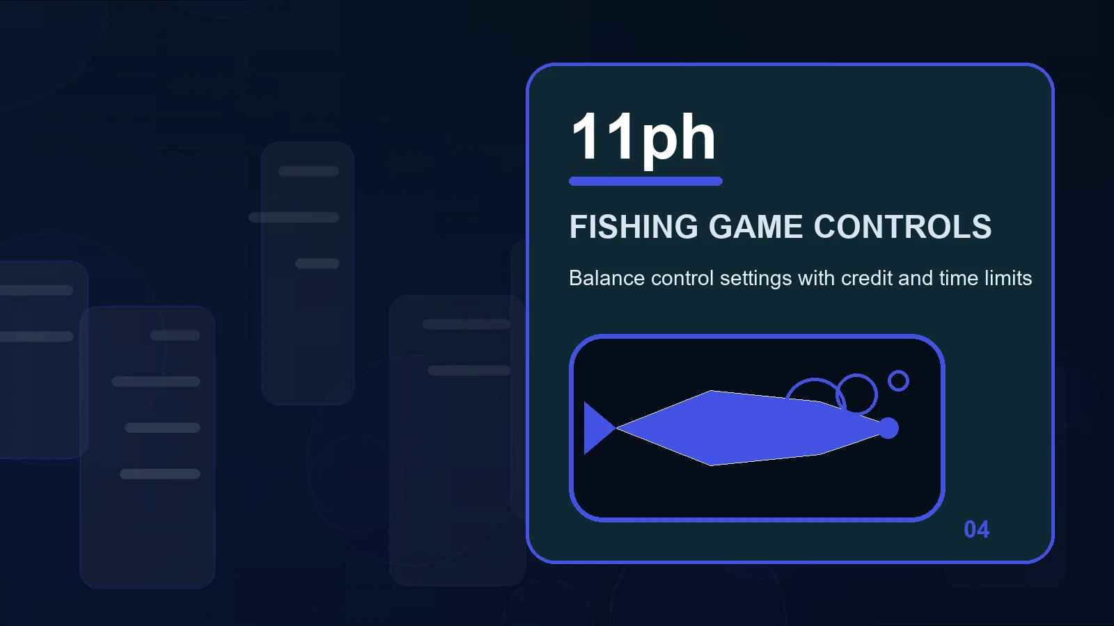 11ph fishing games illustration for read room selection before moving forward