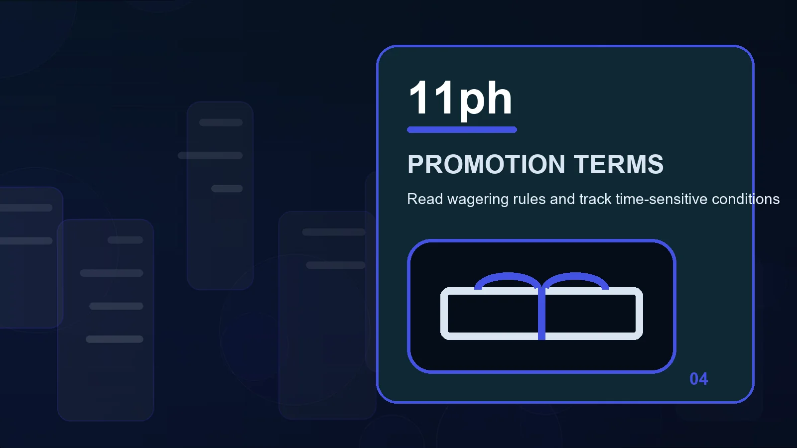 11ph promotions illustration for read game contribution before moving forward