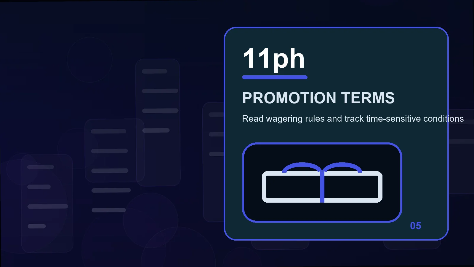 11ph promotions illustration for how to review withdrawal limits before the next step