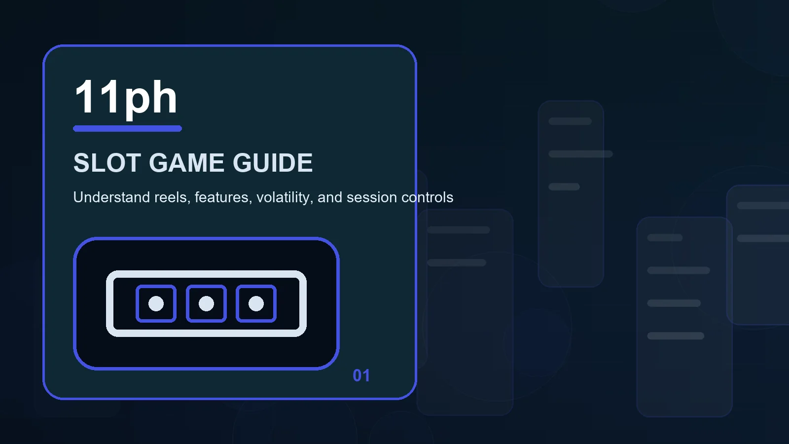 11ph slots overview showing unique credentials, private devices, and trusted destinations