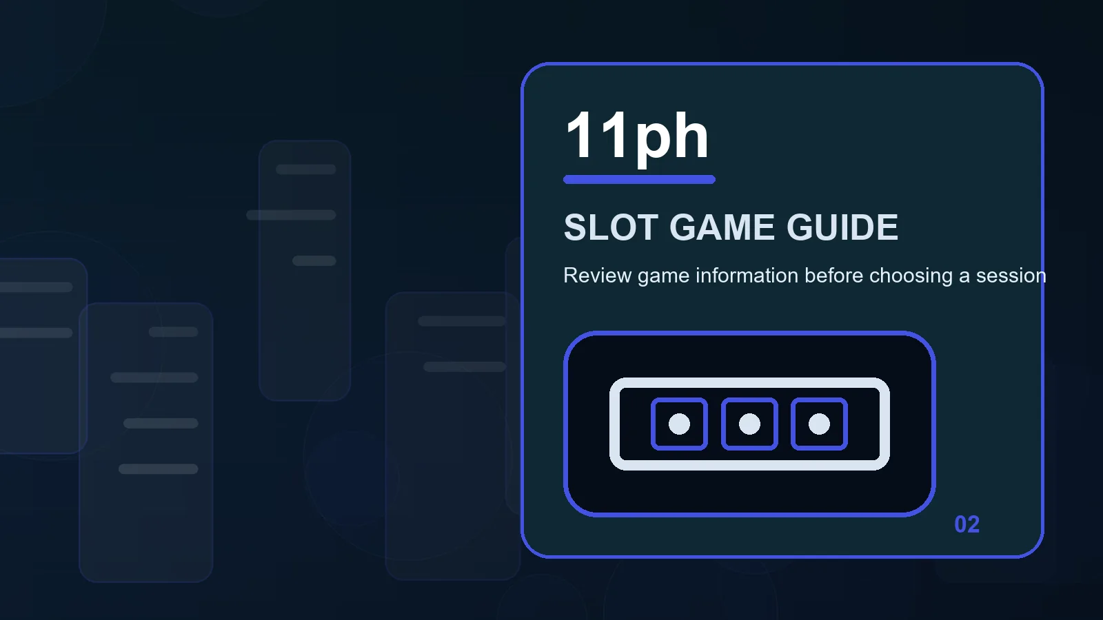 11ph slots illustration for how to review feature triggers before the next step